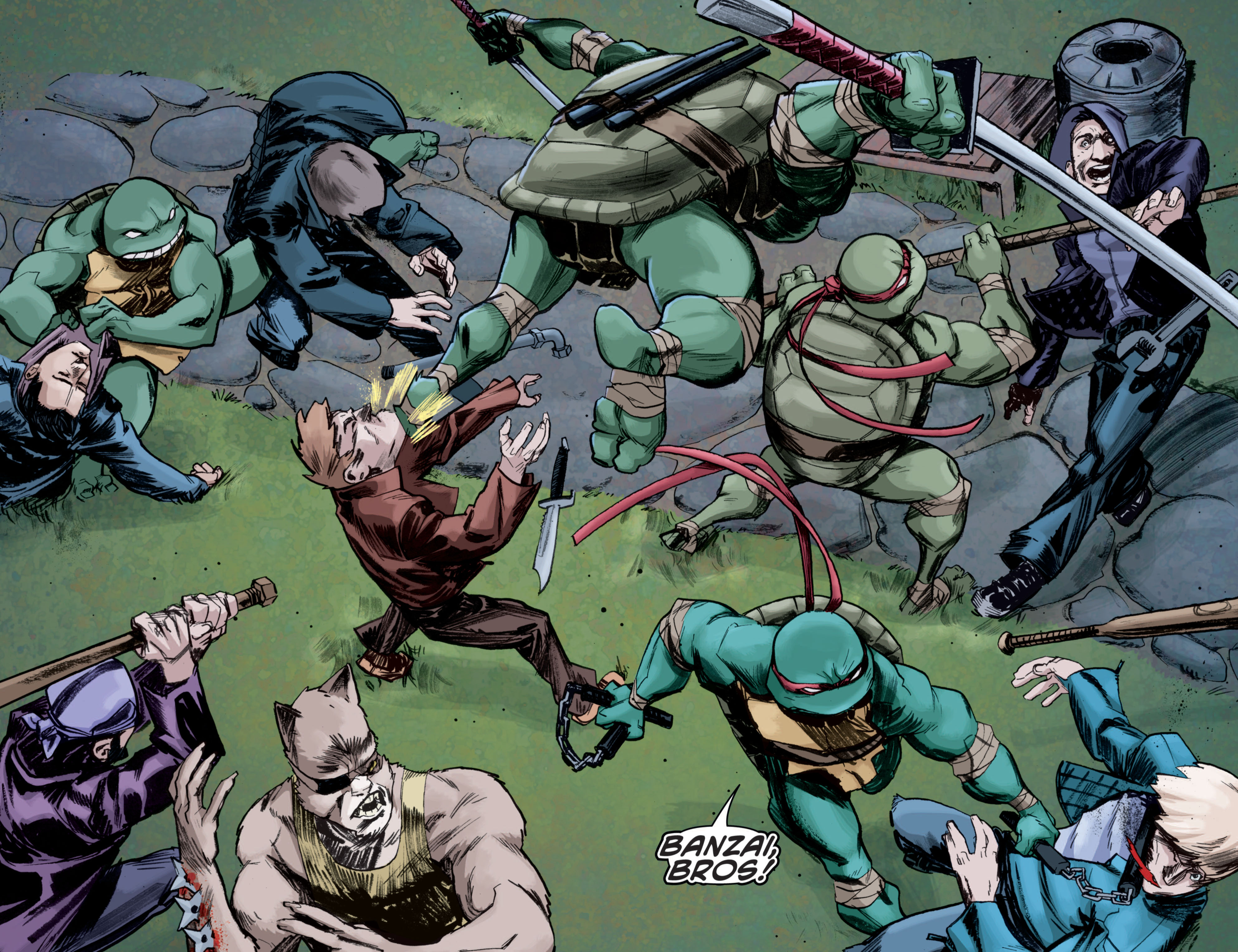 Read Teenage Mutant Ninja Turtles (2011) EN Manga Online