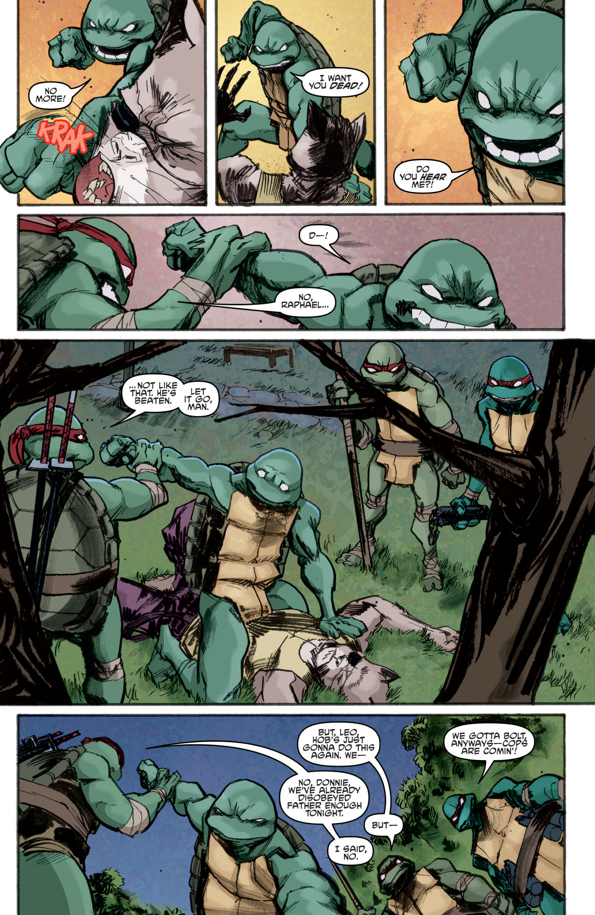 Read Teenage Mutant Ninja Turtles (2011) EN Manga Online