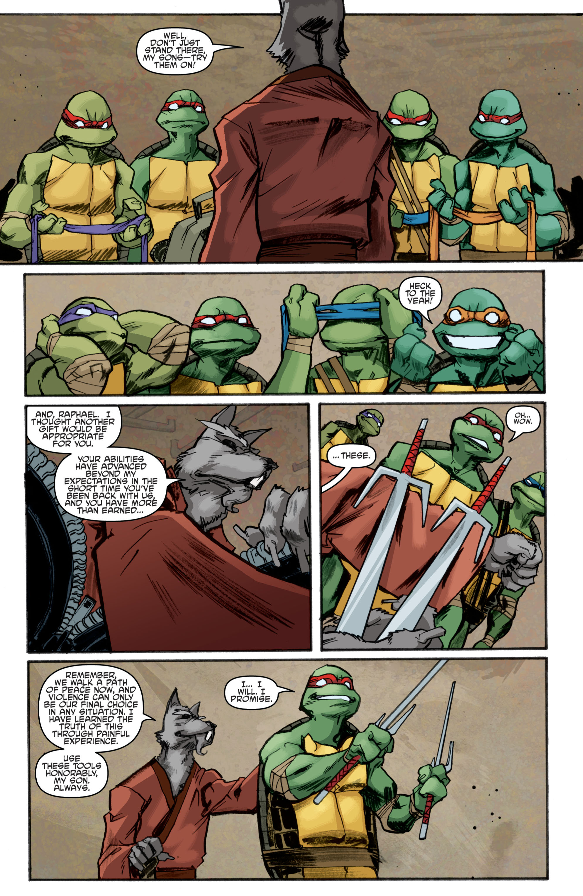 Read Teenage Mutant Ninja Turtles (2011) EN Manga Online