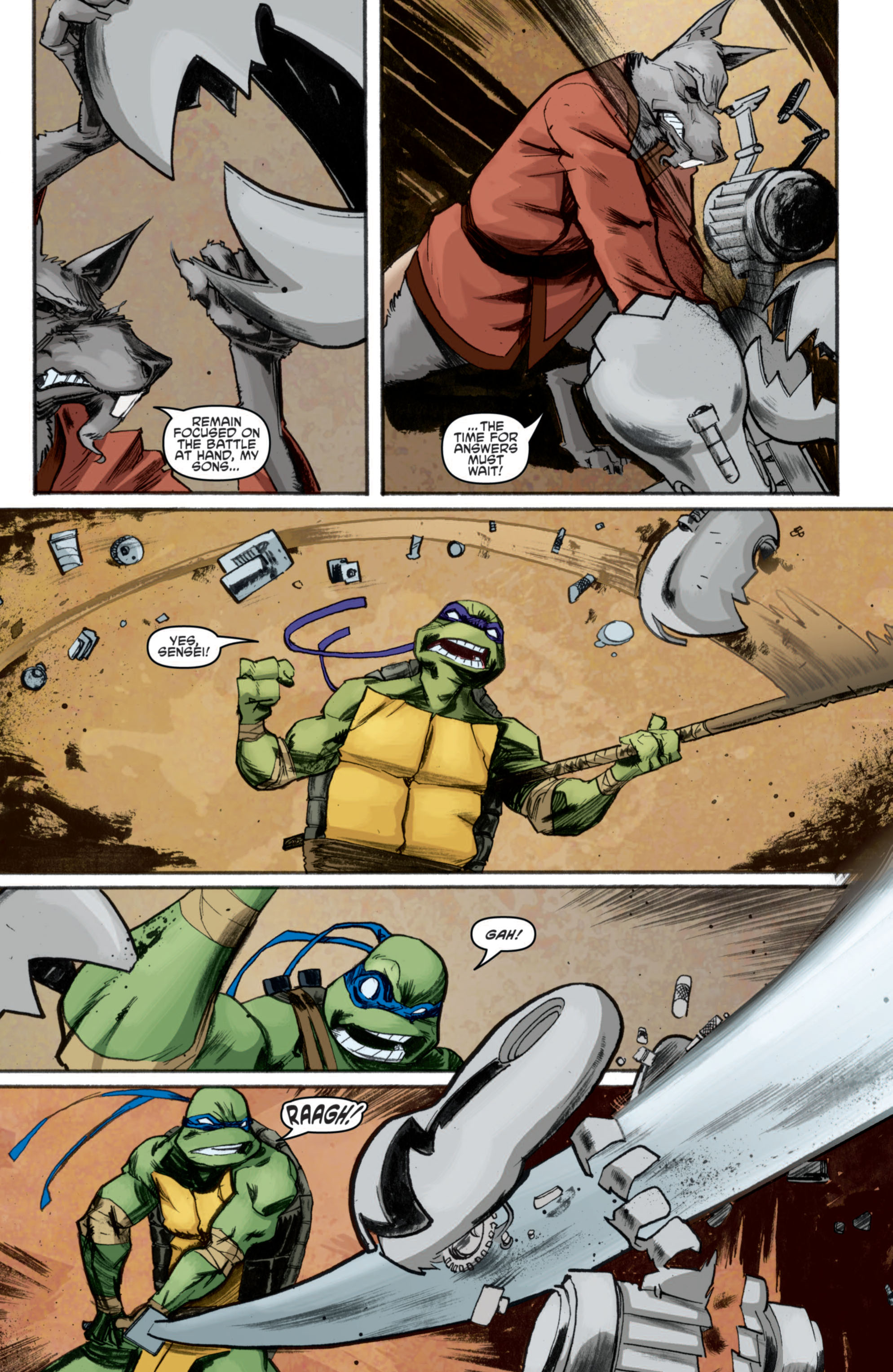 Read Teenage Mutant Ninja Turtles (2011) EN Manga Online