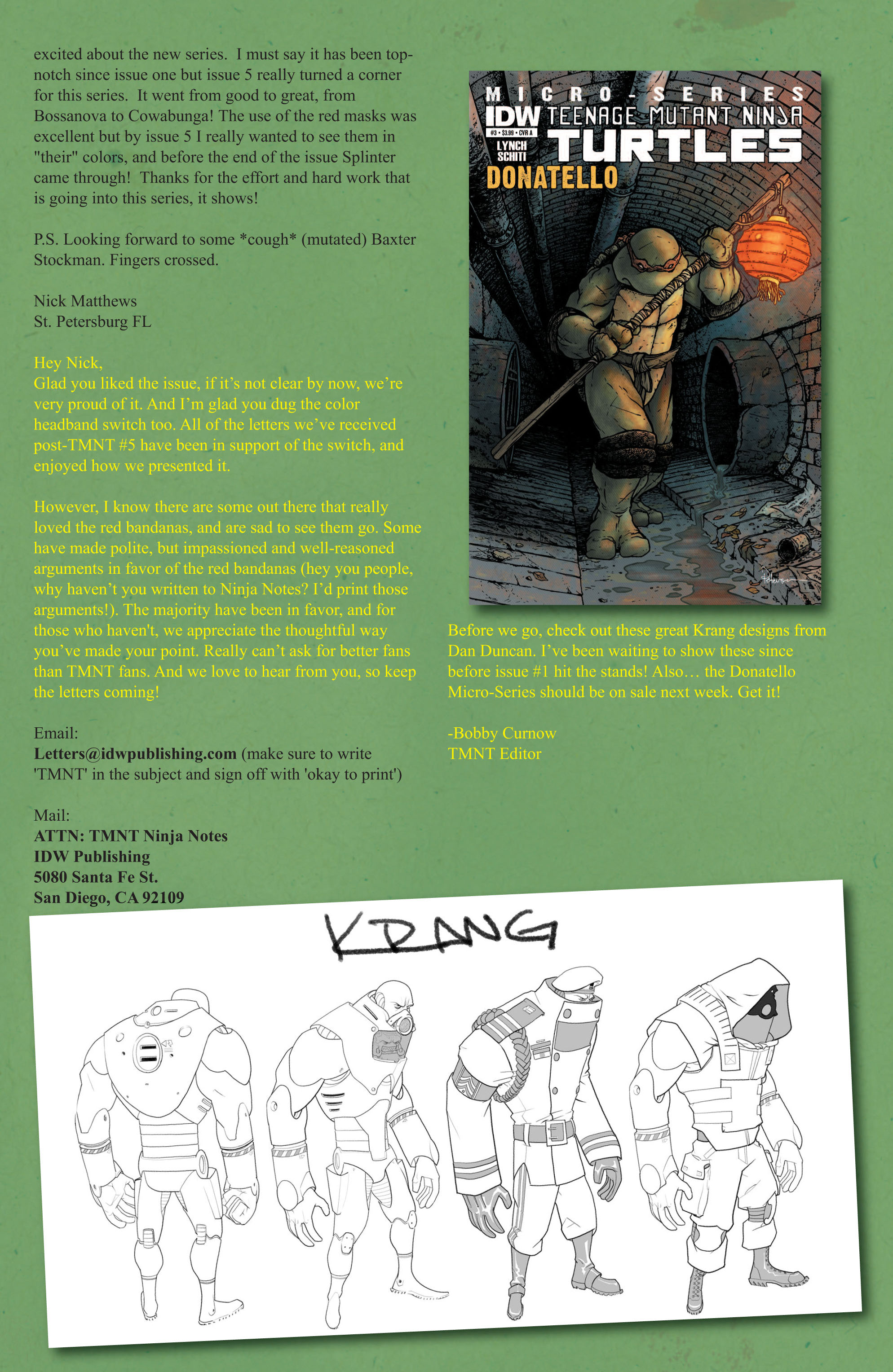 Read Teenage Mutant Ninja Turtles (2011) EN Manga Online