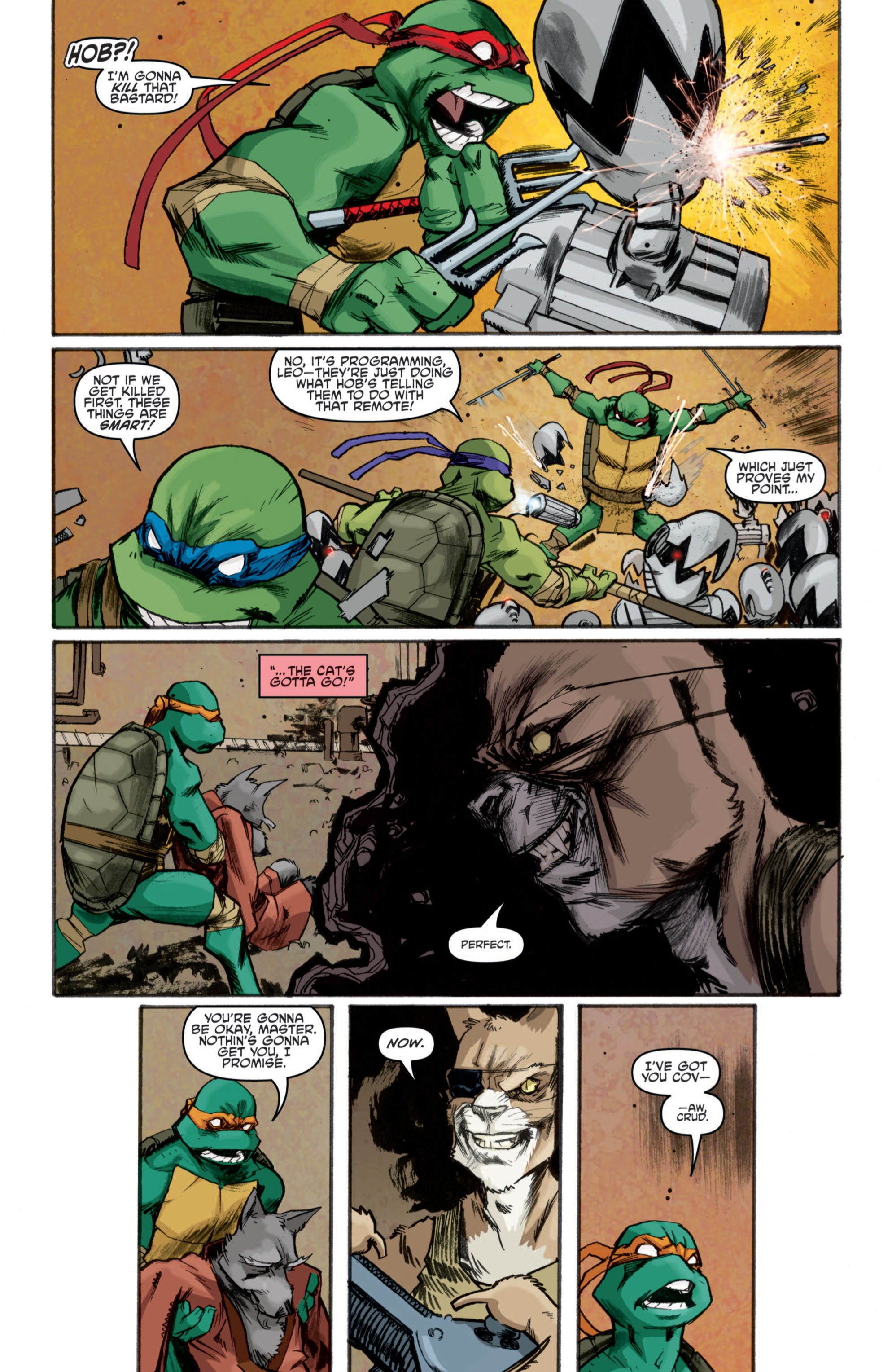 Read Teenage Mutant Ninja Turtles (2011) EN Manga Online
