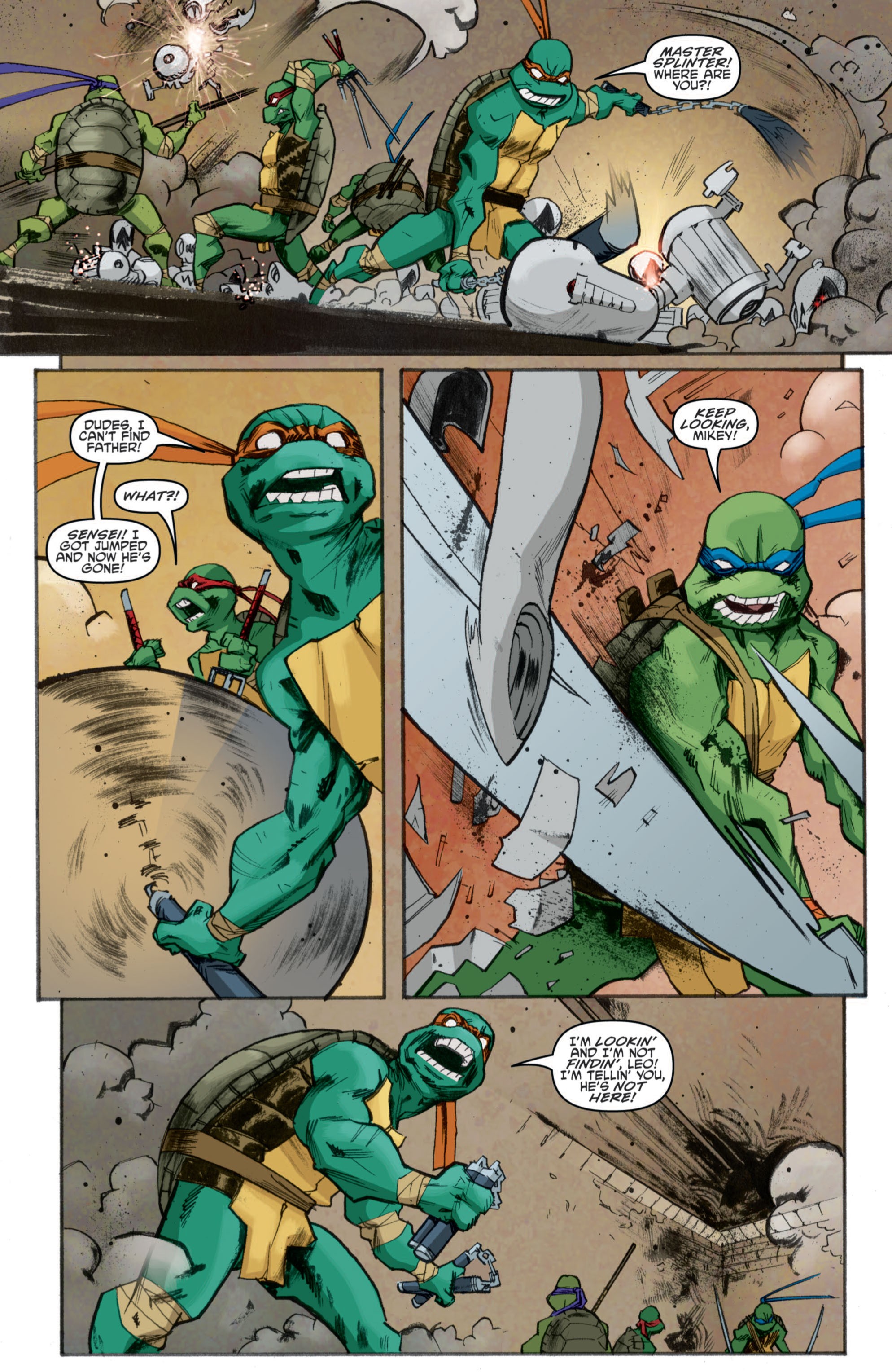 Read Teenage Mutant Ninja Turtles (2011) EN Manga Online