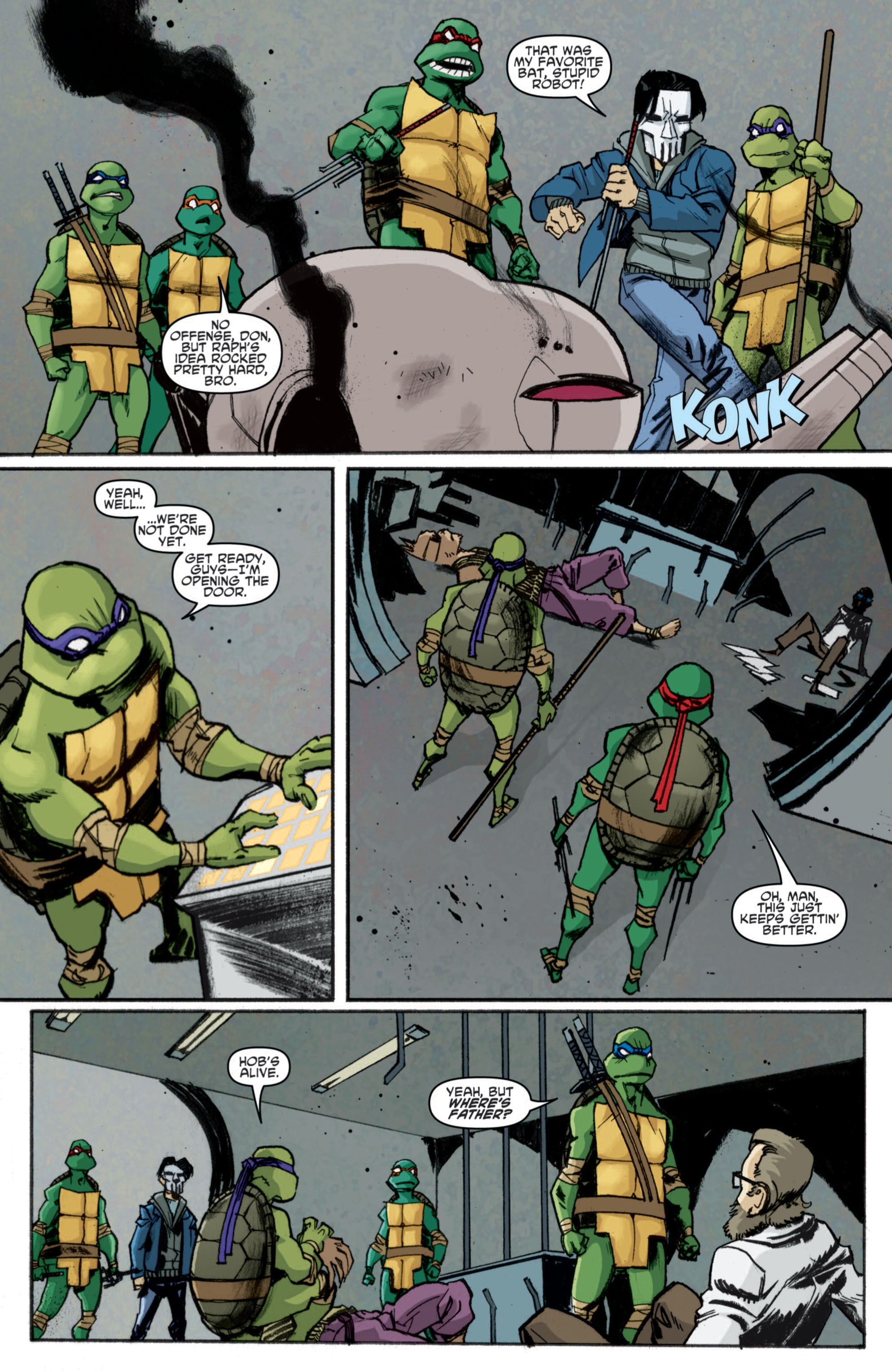 Read Teenage Mutant Ninja Turtles (2011) EN Manga Online