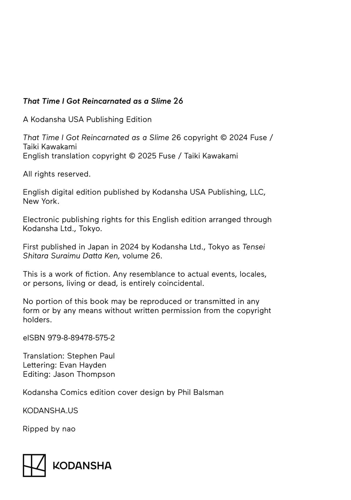 Read That Time I Got Reincarnated as a Slime EN Manga Online