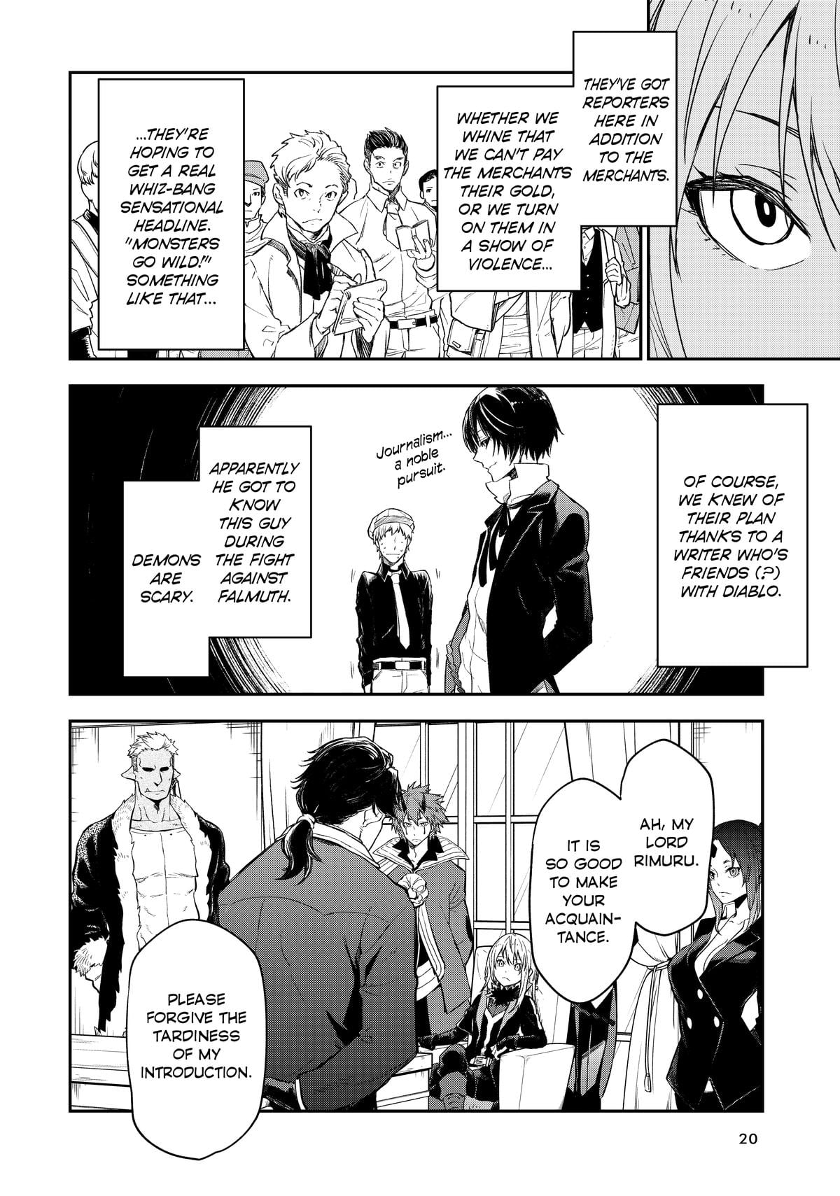 Read That Time I Got Reincarnated as a Slime EN Manga Online