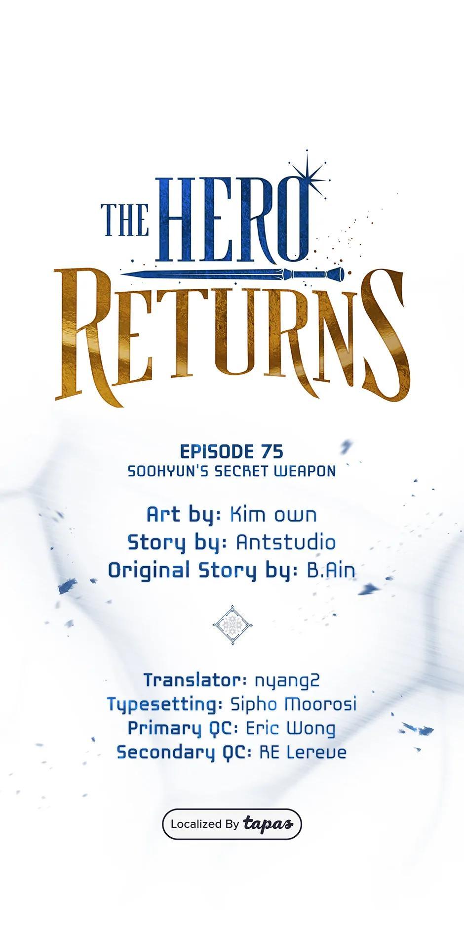 Read The Hero Returns EN Manga Online
