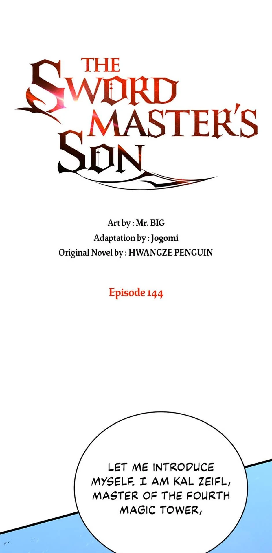 Read The Swordmaster's Son EN Manga Online