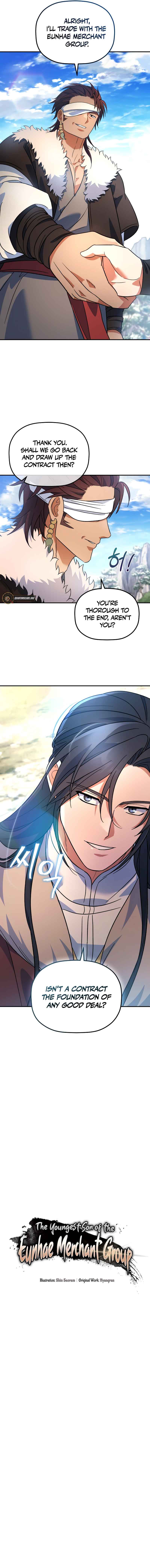 Read The Youngest Son of the Eunhae Merchant Group EN Manga Online