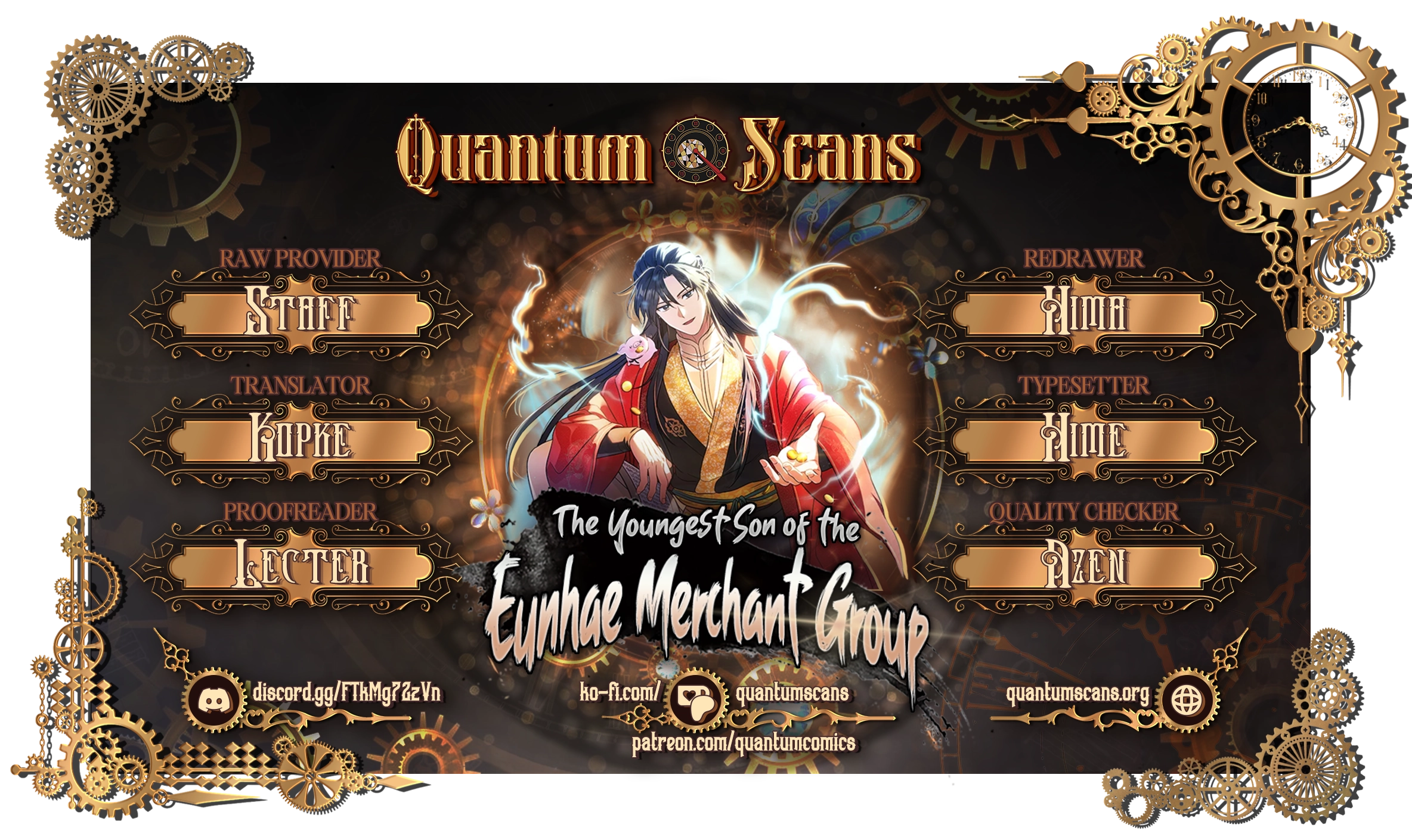 Read The Youngest Son of the Eunhae Merchant Group EN Manga Online