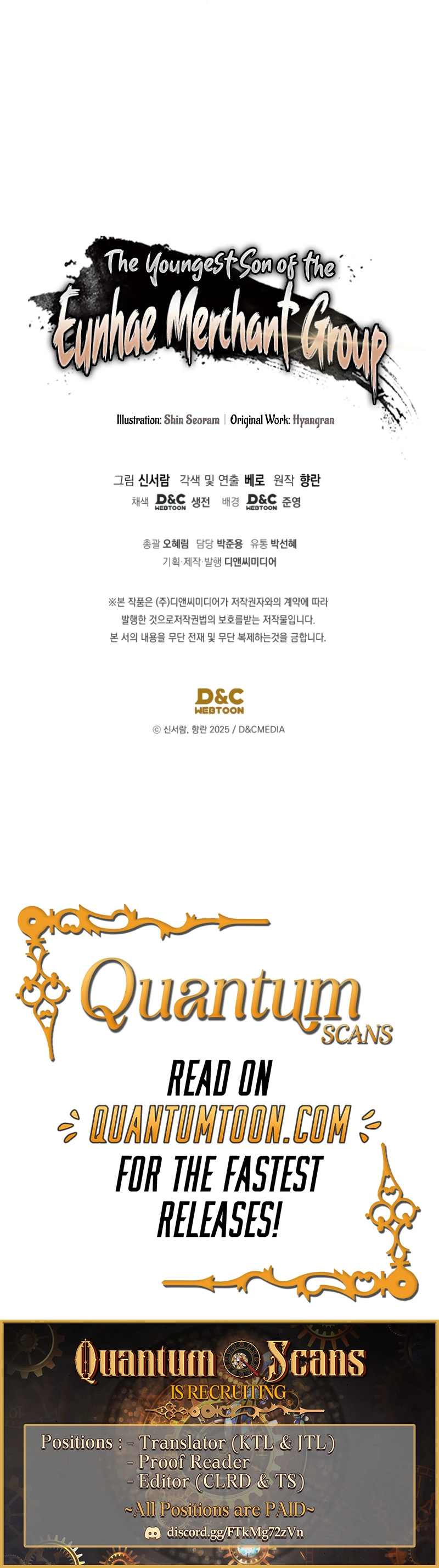 Read The Youngest Son of the Eunhae Merchant Group EN Manga Online