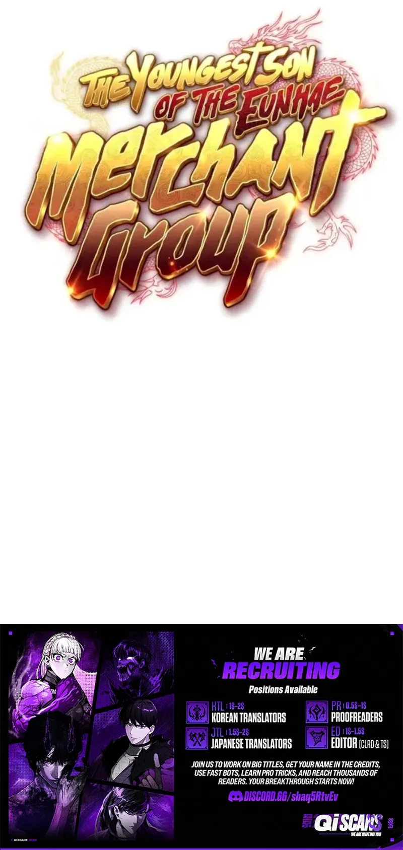 Read The Youngest Son of the Eunhae Merchant Group EN Manga Online