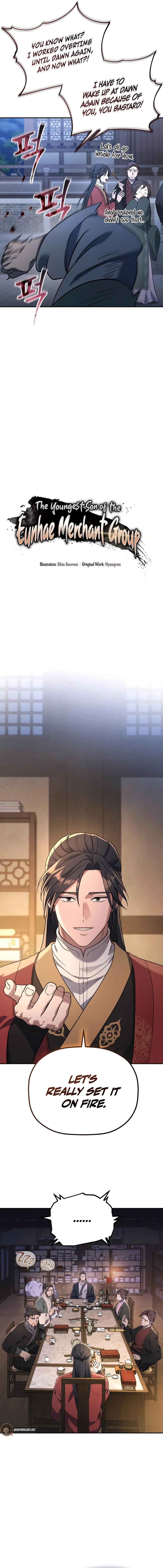 Read The Youngest Son of the Eunhae Merchant Group EN Manga Online