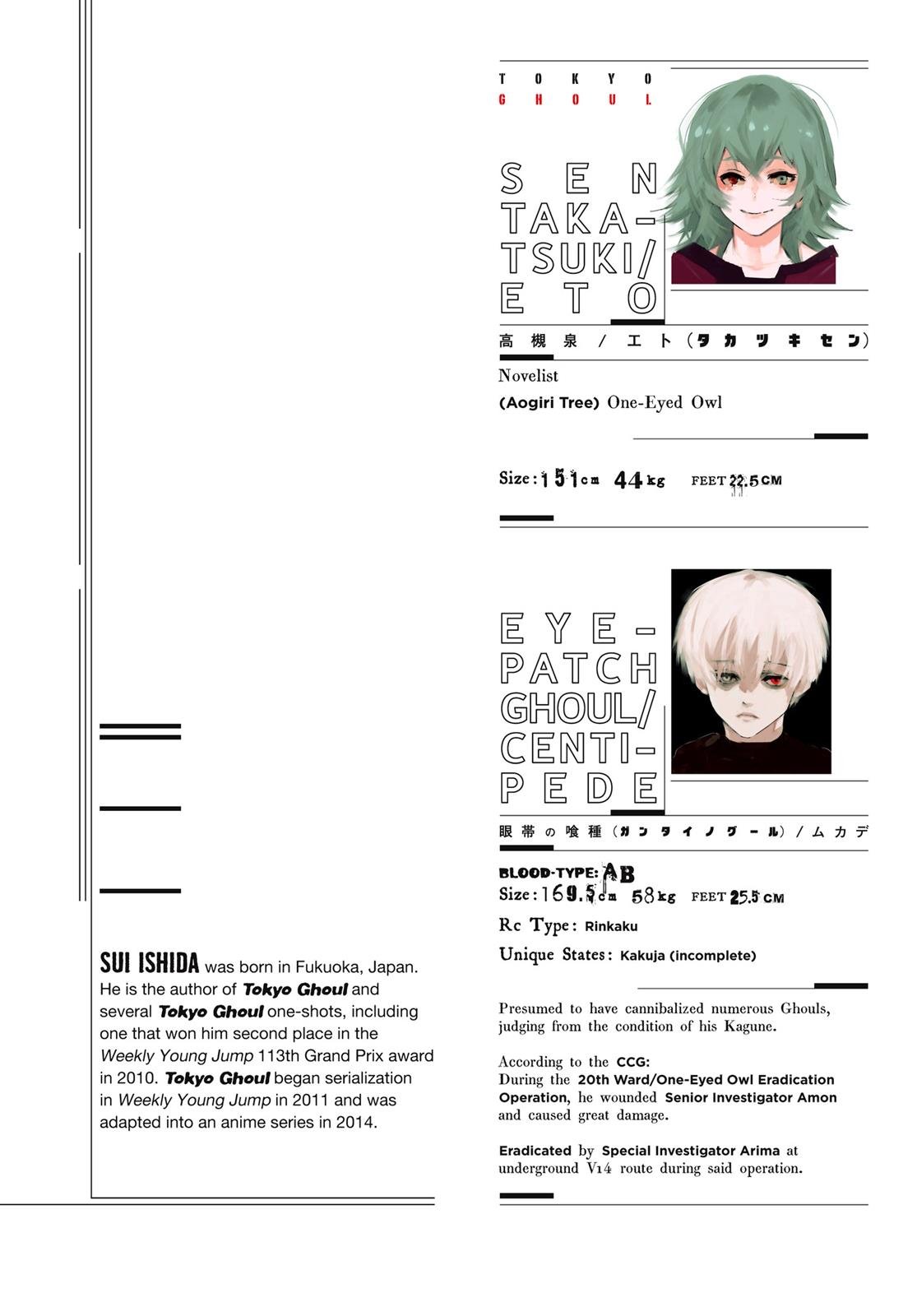 Read Tokyo Ghoul EN Manga Online