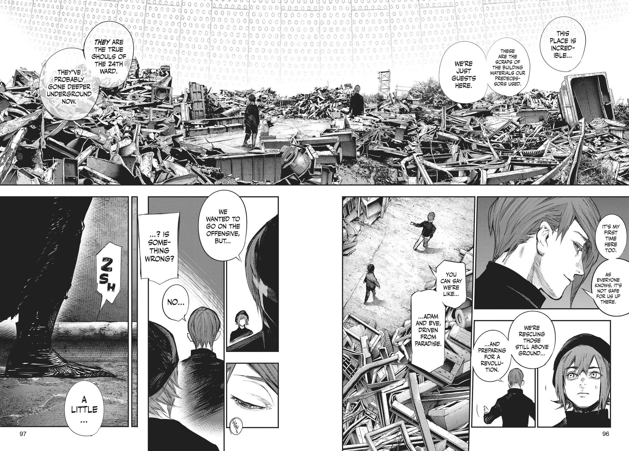 Read Tokyo Ghoul re EN Manga Online