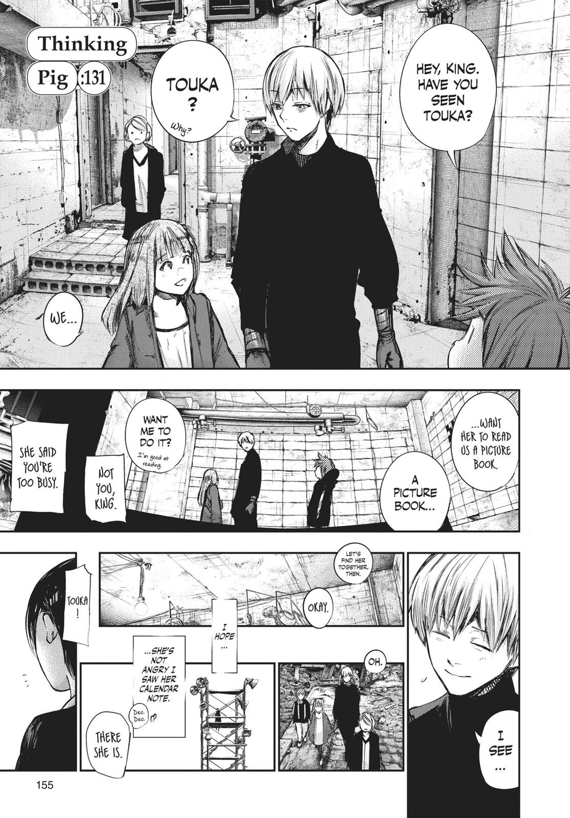 Read Tokyo Ghoul re EN Manga Online