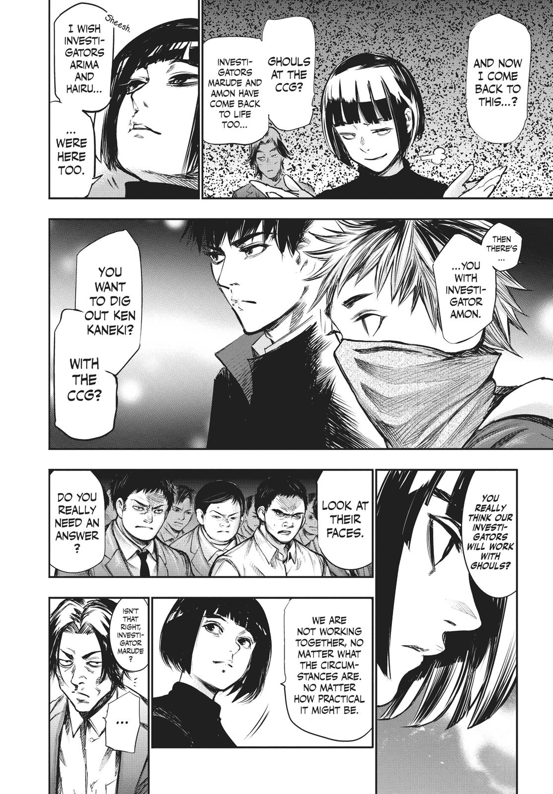 Read Tokyo Ghoul re EN Manga Online