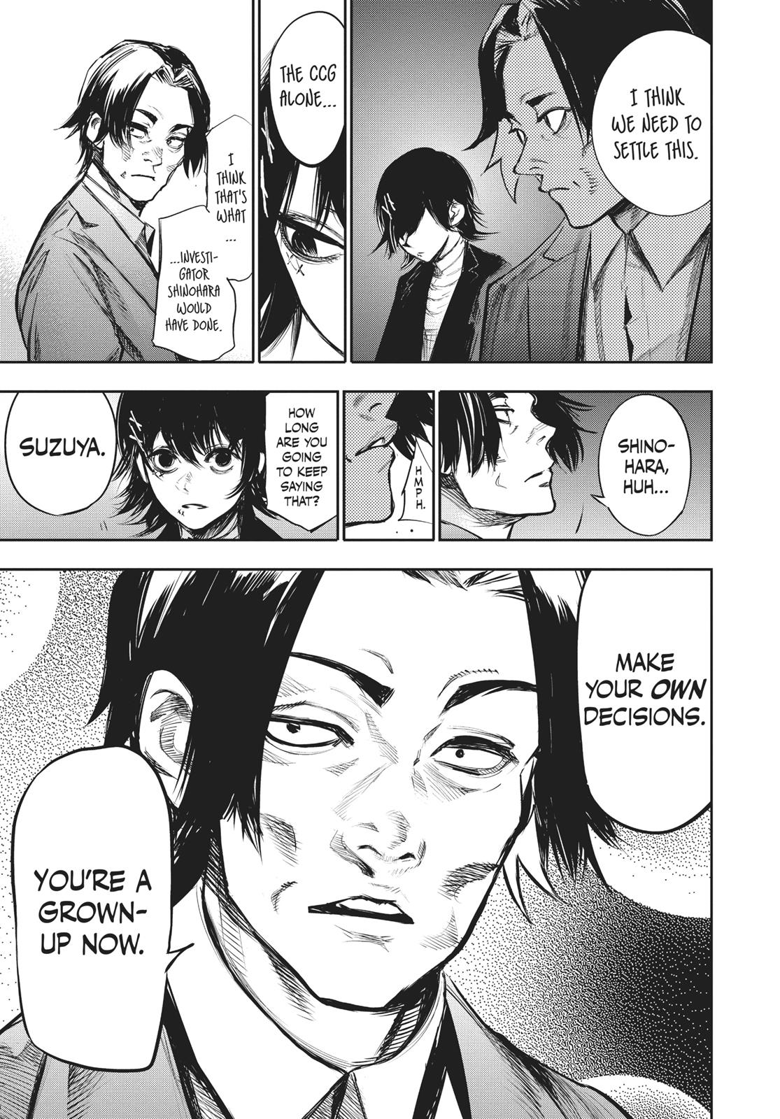 Read Tokyo Ghoul re EN Manga Online