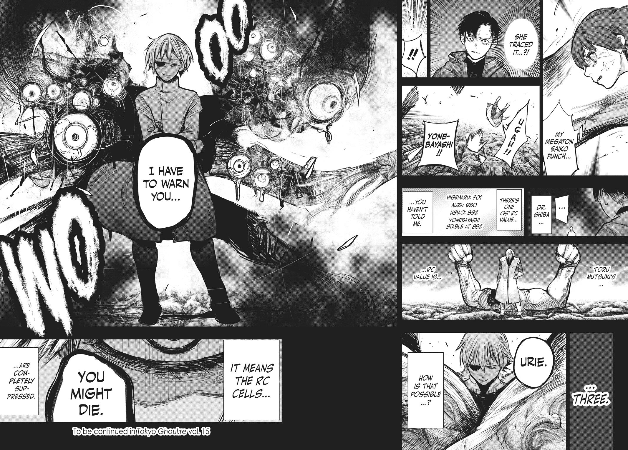 Read Tokyo Ghoul re EN Manga Online