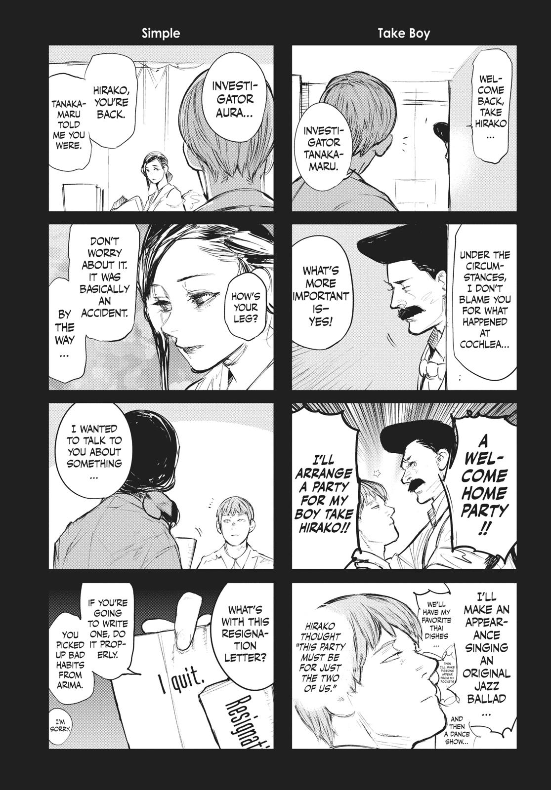 Read Tokyo Ghoul re EN Manga Online