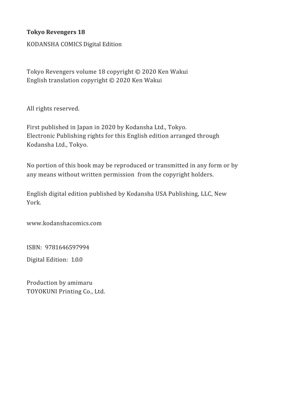 Read Tokyo Revengers EN Manga Online