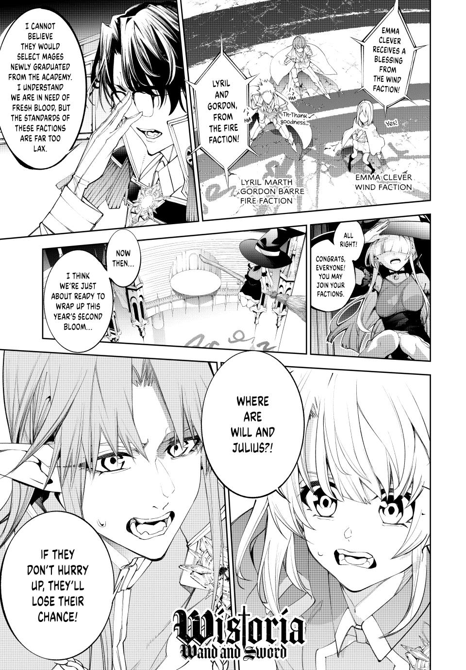 Read Wistoria Wand and Sword EN Manga Online