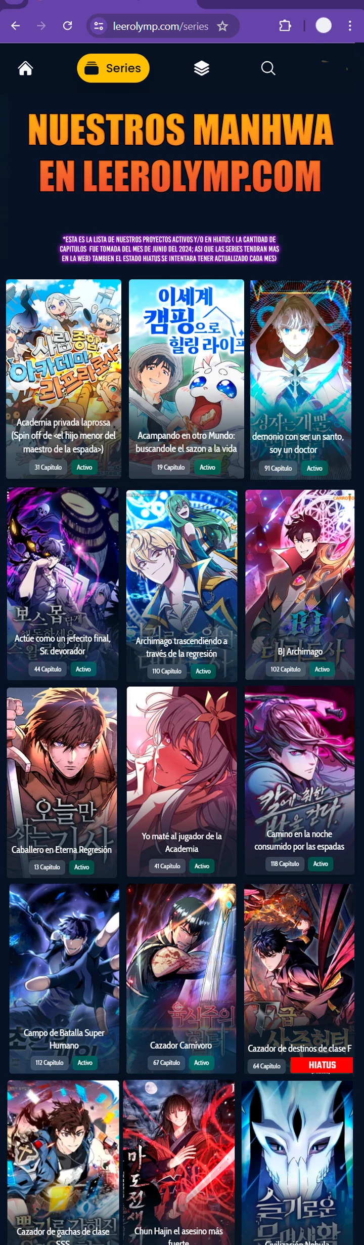 Read Eleceed ES Manga Online