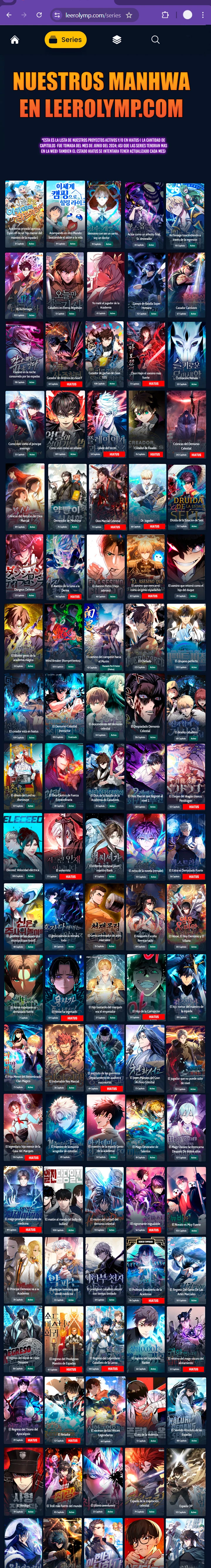 Read Infinite Mage ES Manga Online