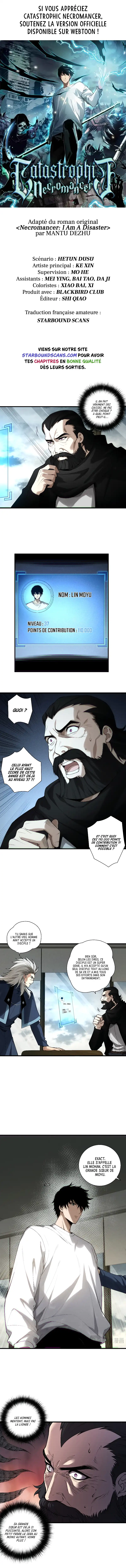 Read Catastrophic Necromancer FR Manga Online