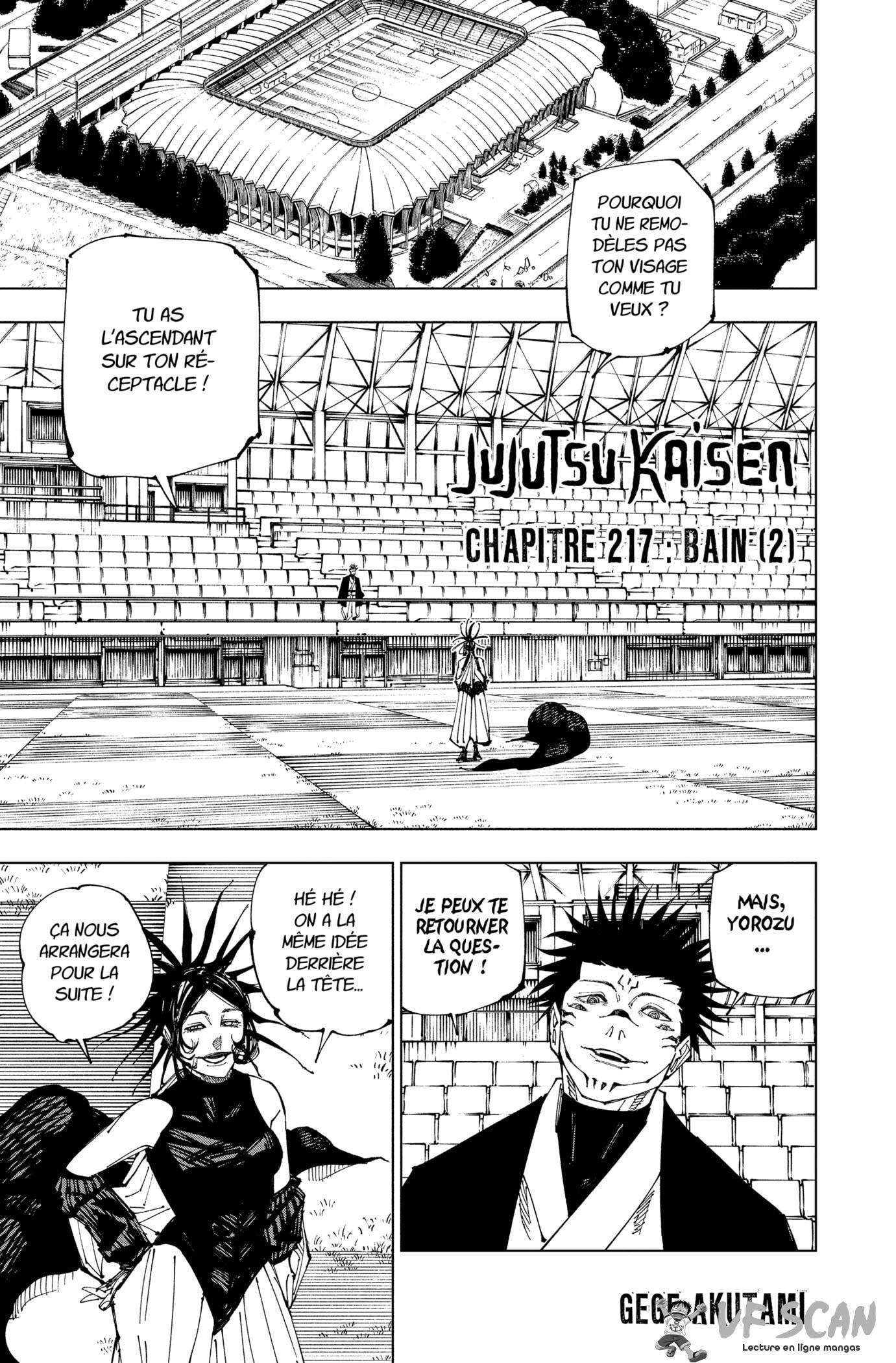 Read Jujutsu Kaisen FR Manga Online