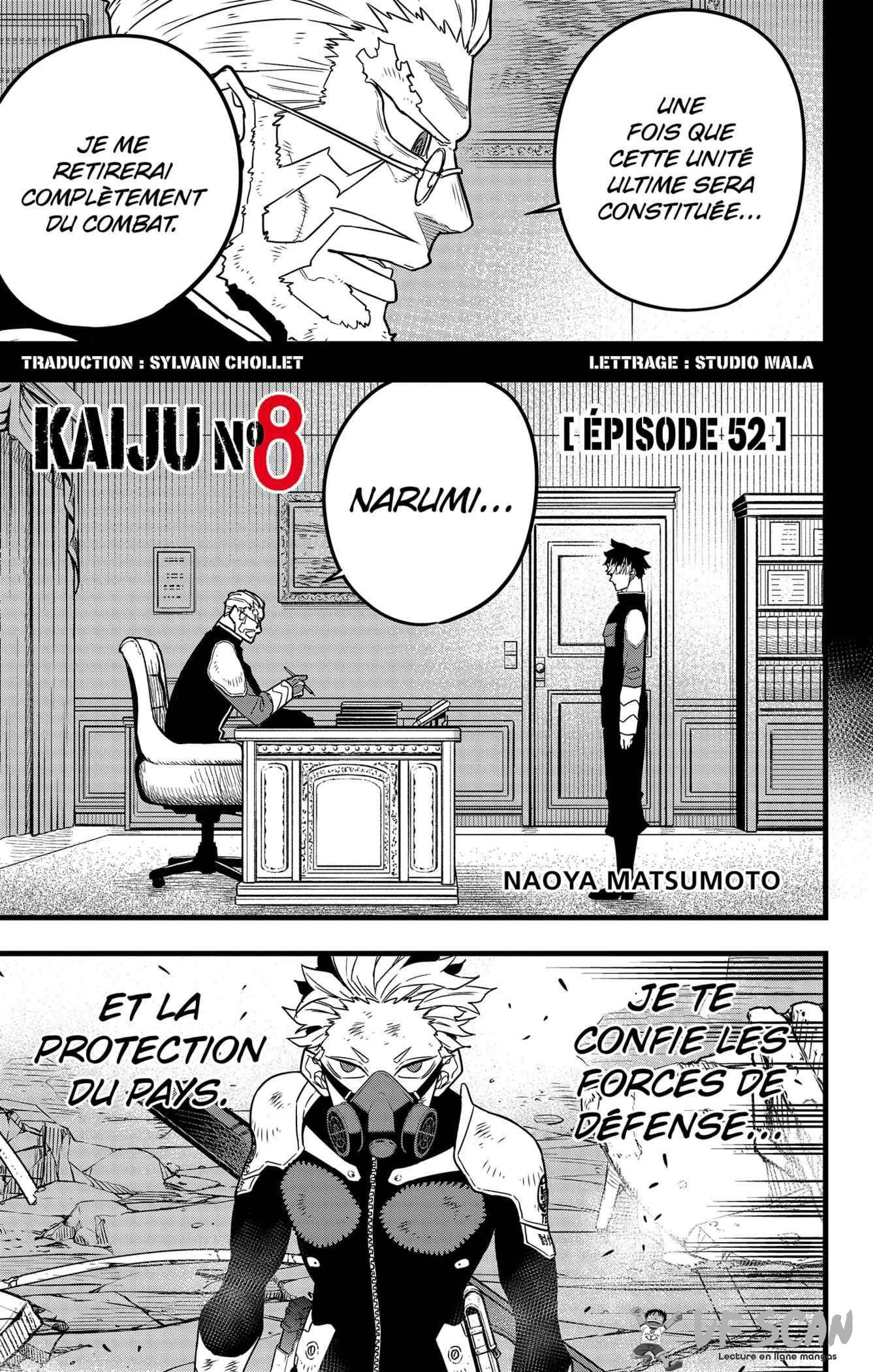 Read Kaiju No. 8 FR Manga Online