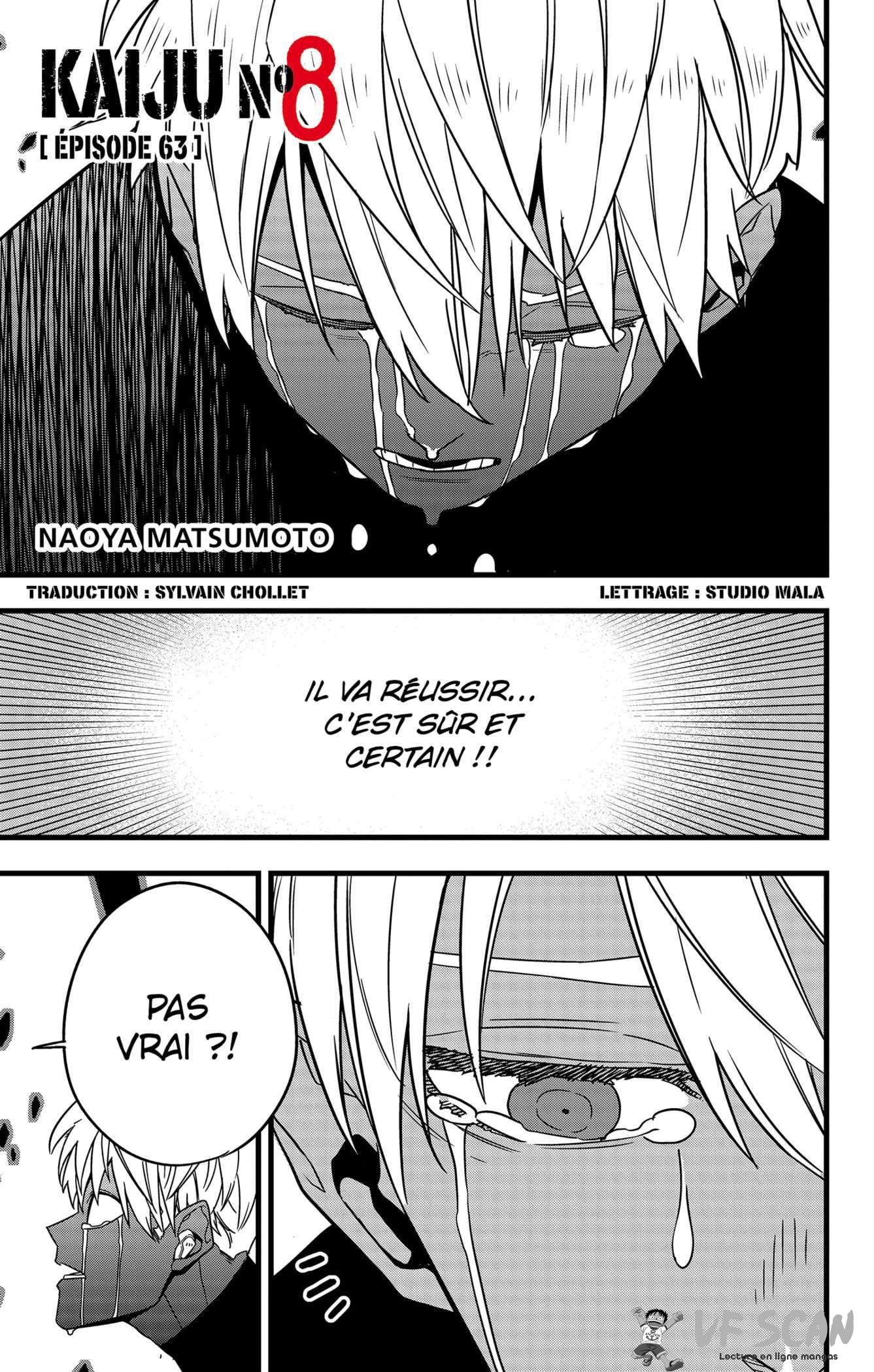 Read Kaiju No. 8 FR Manga Online