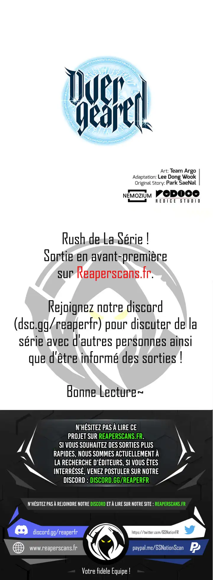 Read Overgeared FR Manga Online