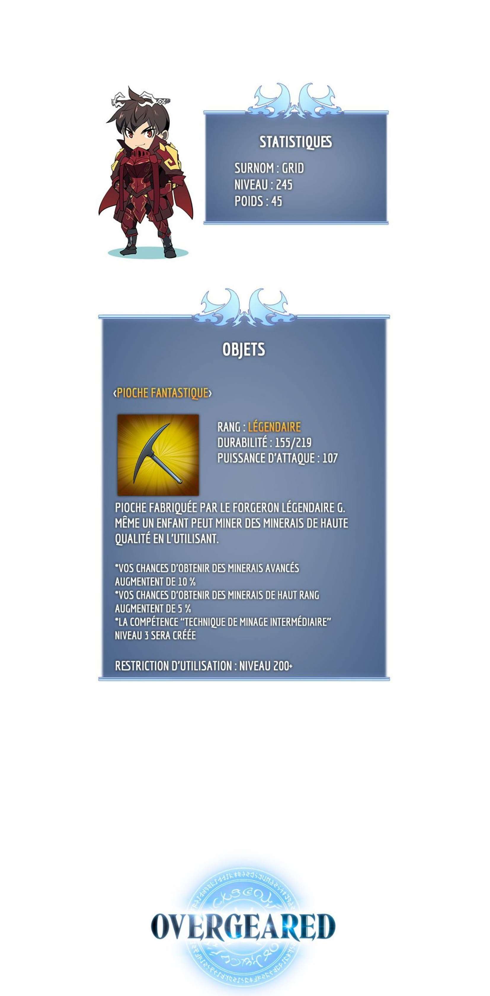 Read Overgeared FR Manga Online