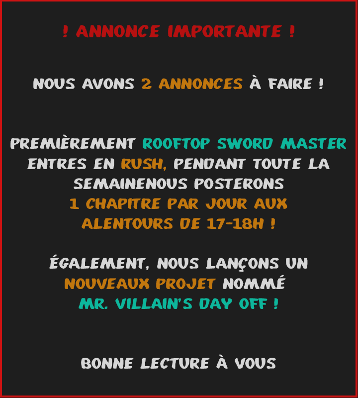 Read Rooftop Sword Master FR Manga Online