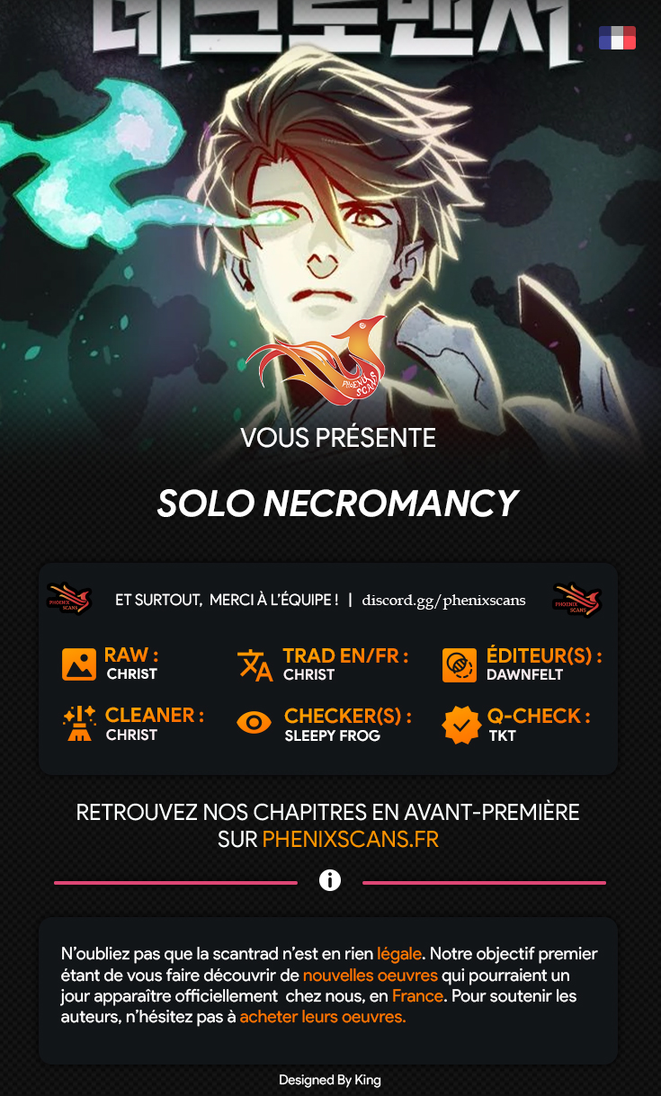 Read Solo Necromancy FR Manga Online