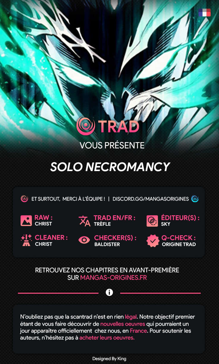 Read Solo Necromancy FR Manga Online