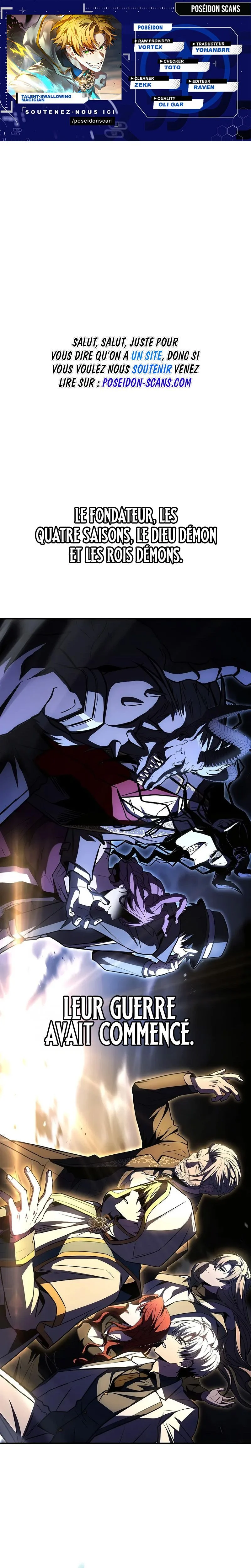 Read Talent-Swallowing Magician FR Manga Online