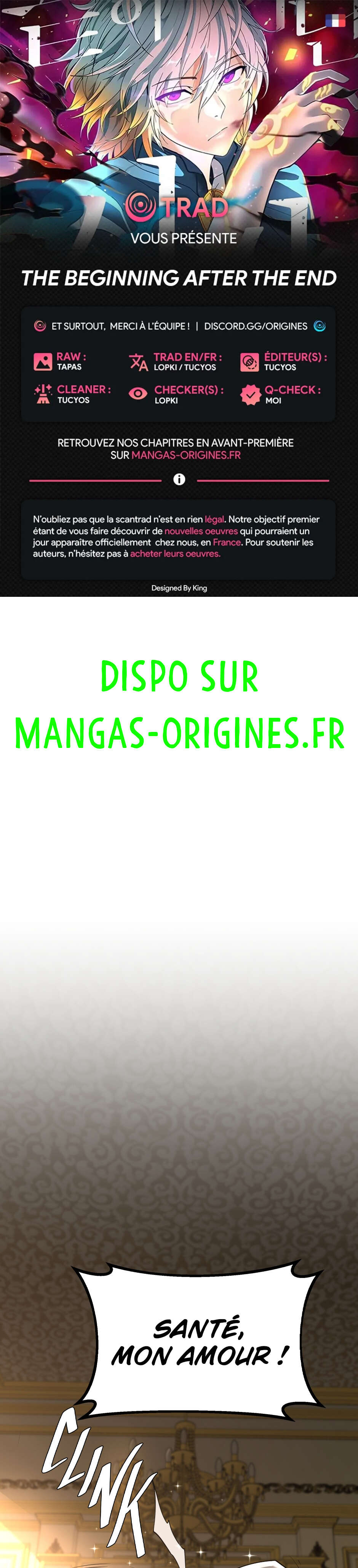 Read The Beginning After the End FR Manga Online