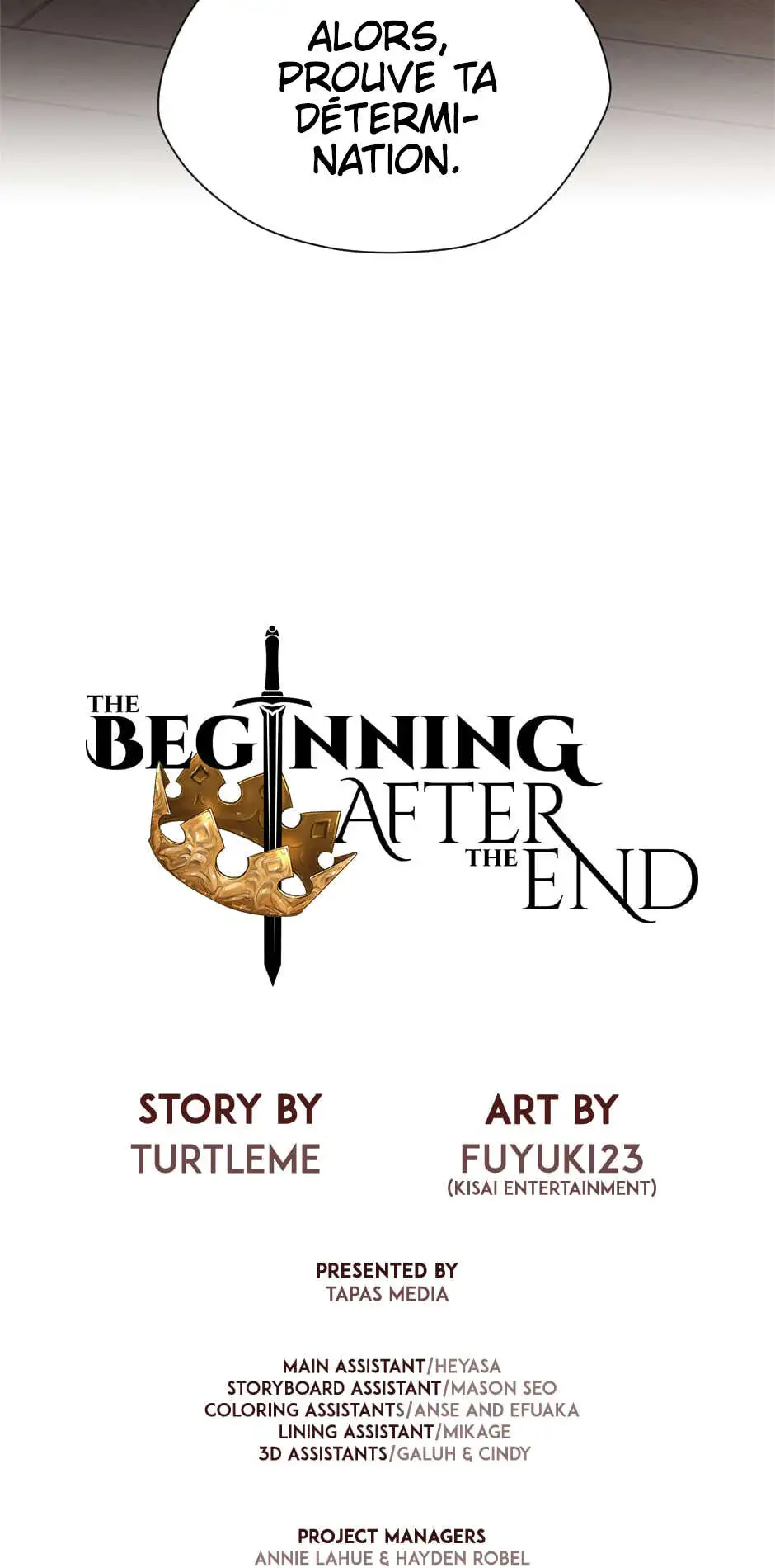 Read The Beginning After the End FR Manga Online