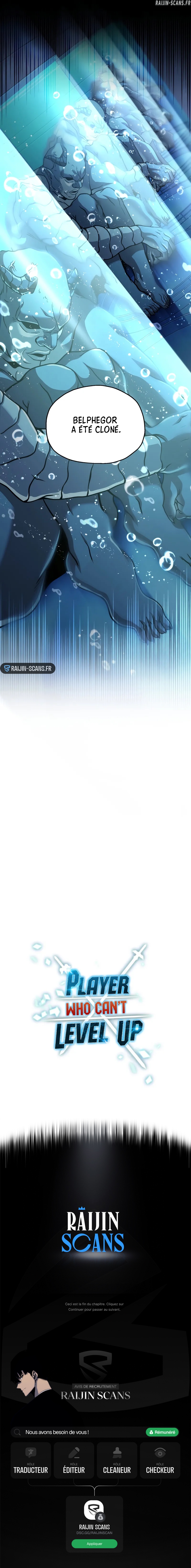 Read The Player That Can’t Level Up FR Manga Online