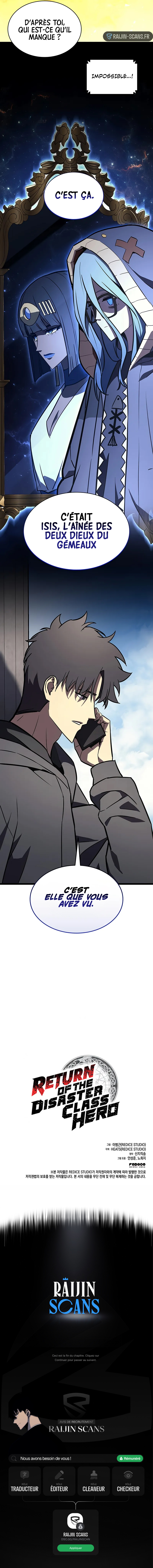 Read The Return of the Disaster-Class Hero FR Manga Online