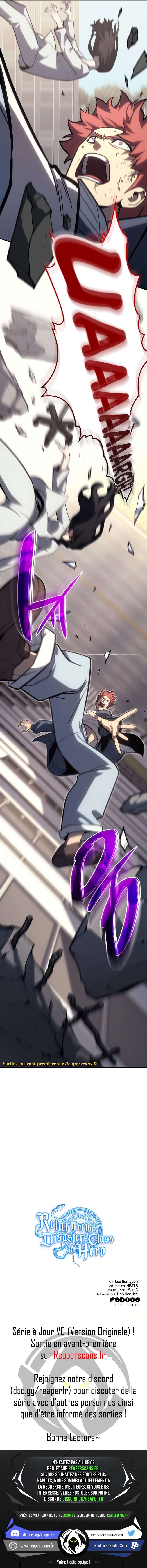 Read The Return of the Disaster-Class Hero FR Manga Online