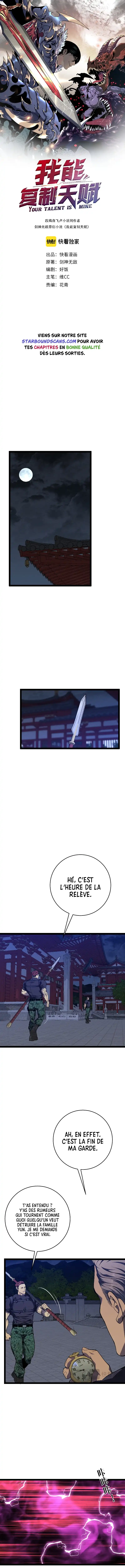 Read Your Talent is Mine FR Manga Online