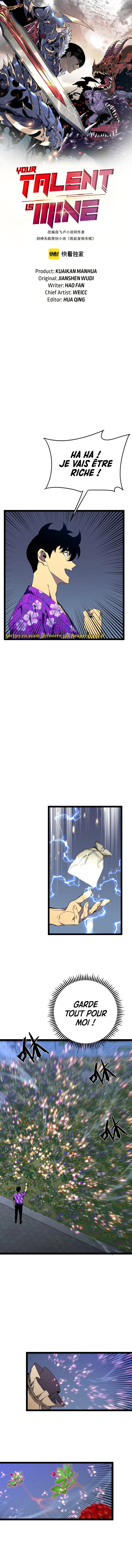 Read Your Talent is Mine FR Manga Online