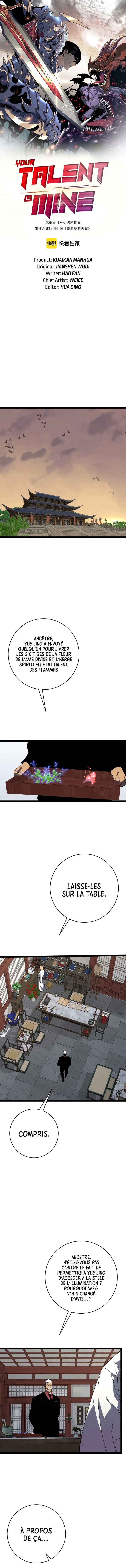 Read Your Talent is Mine FR Manga Online