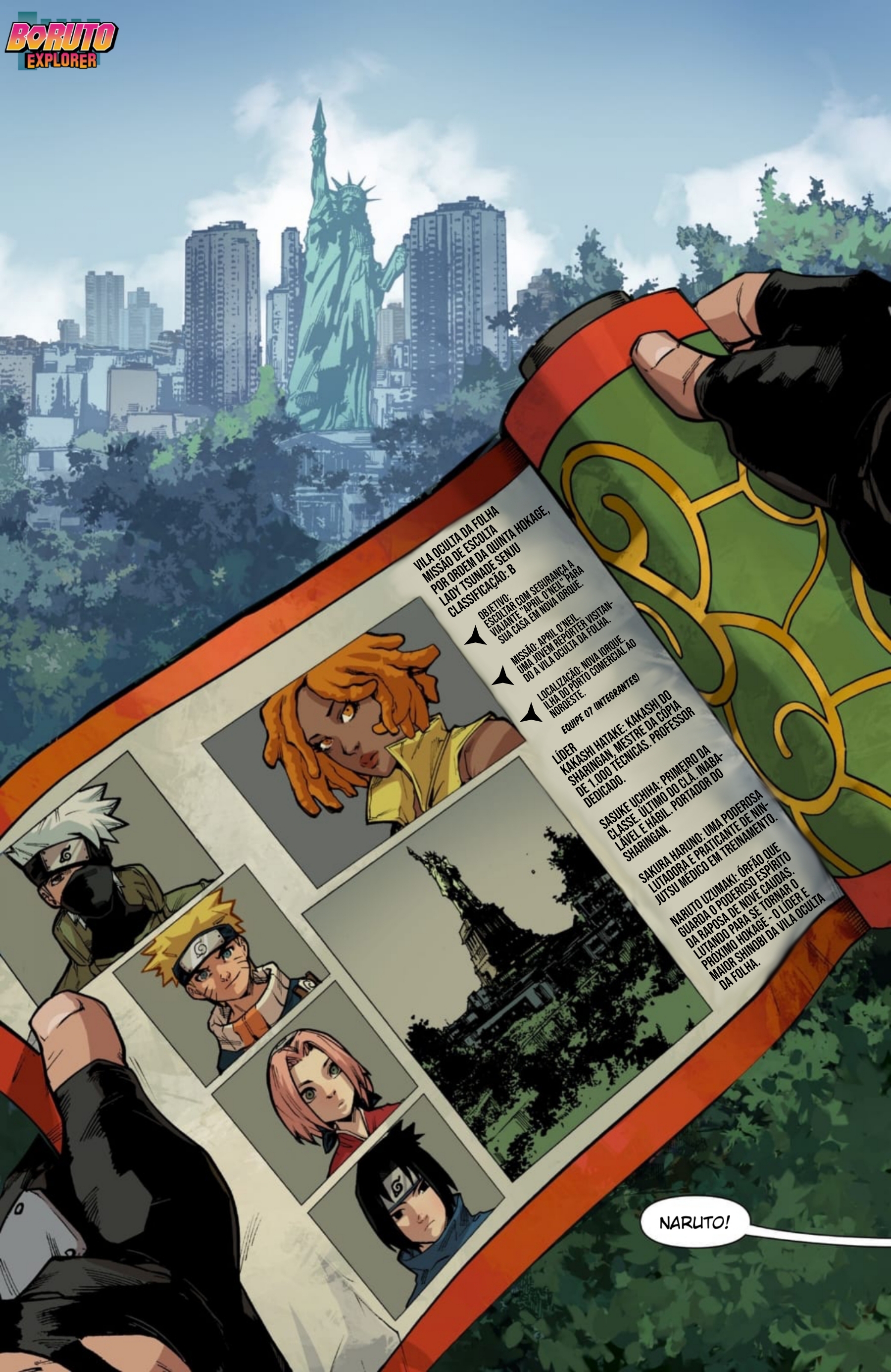 Read Tartarugas Ninjas x Naruto PT Manga Online