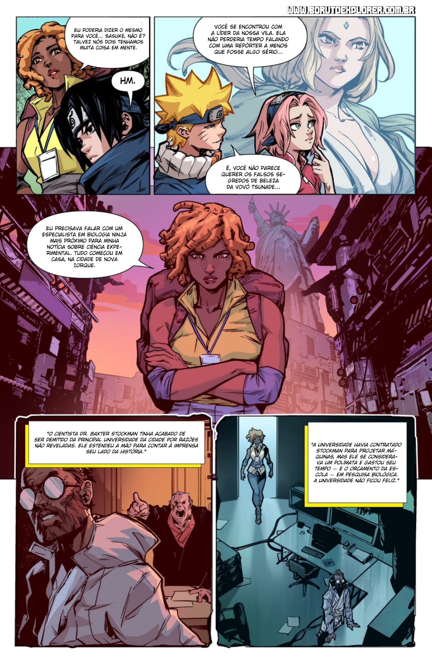 Read Tartarugas Ninjas x Naruto PT Manga Online