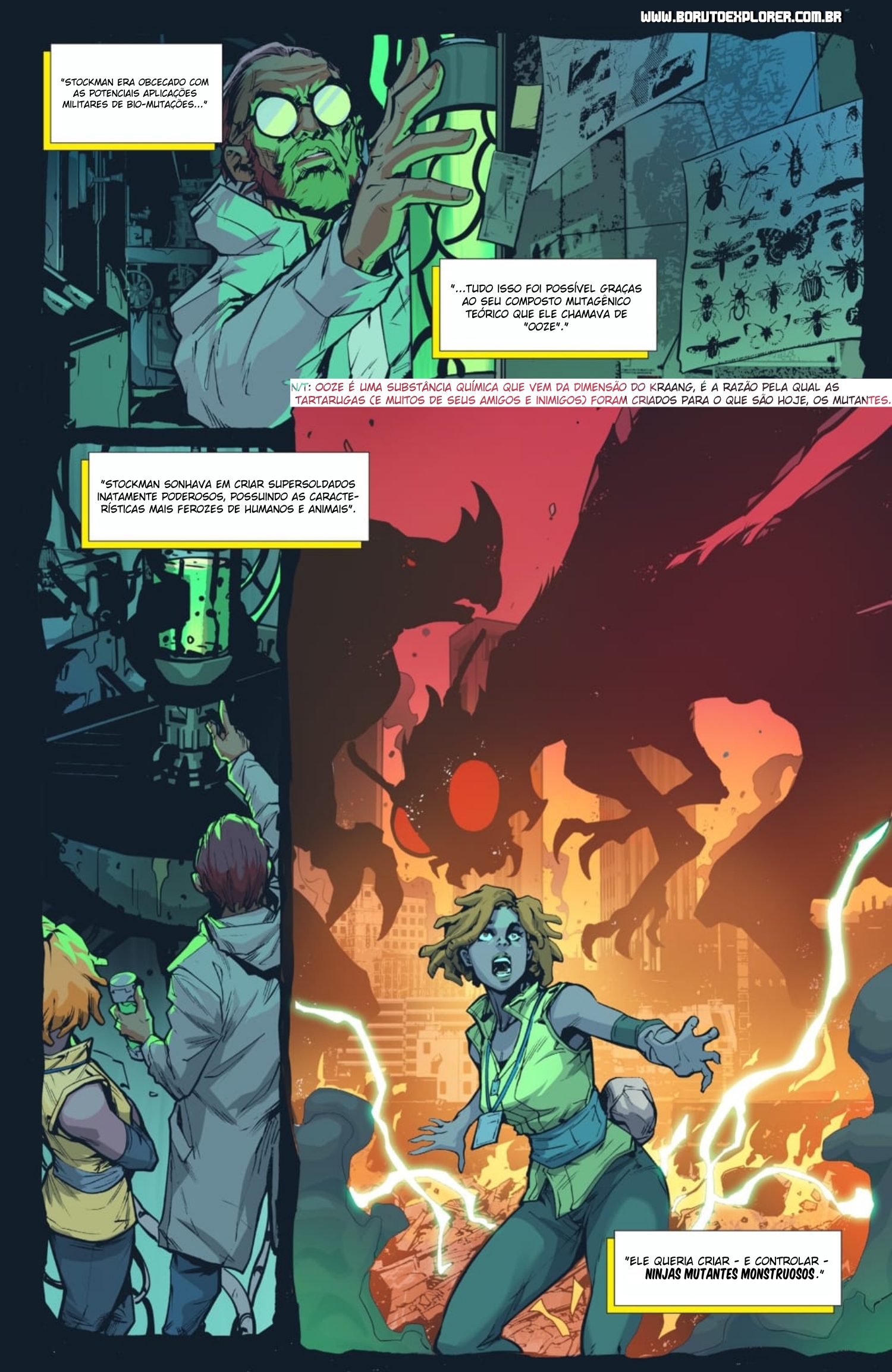 Read Tartarugas Ninjas x Naruto PT Manga Online