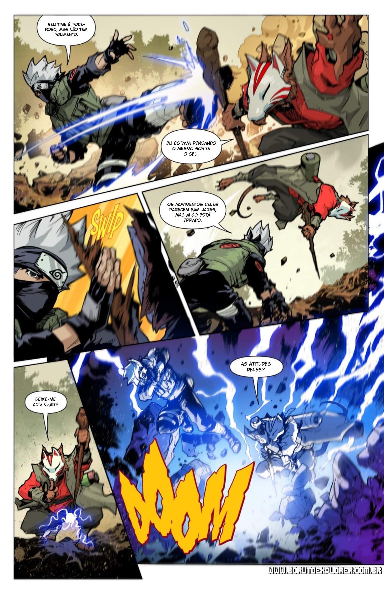 Read Tartarugas Ninjas x Naruto PT Manga Online